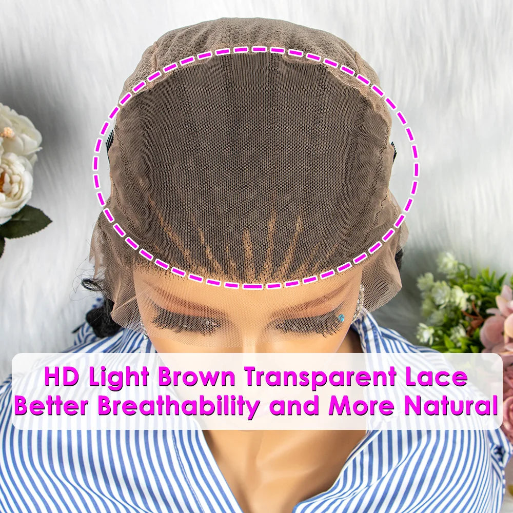 New Arrival Lace Front Wig Braided With Baby Hair 34 inches Braided Full Lace