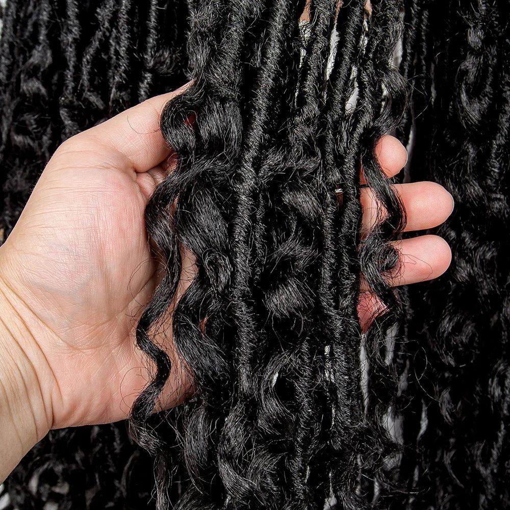 Full Lace Braided Wigs, Lace Front Wig Braided Wigs With Baby Hair Water Wave Wigs Dreadlocks Wigs